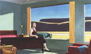 Oil hopper,edward Painting - Western Motel (1957) by Hopper,Edward