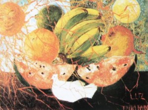 Oil kahlo,frida Painting - Fruit of Life , 1953 by Kahlo,Frida