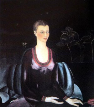 Oil kahlo,frida Painting - Portrait of Alicia Galant , 1927 by Kahlo,Frida