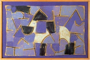 Oil klee,paul Painting - Blue Night 1937 by Klee,Paul