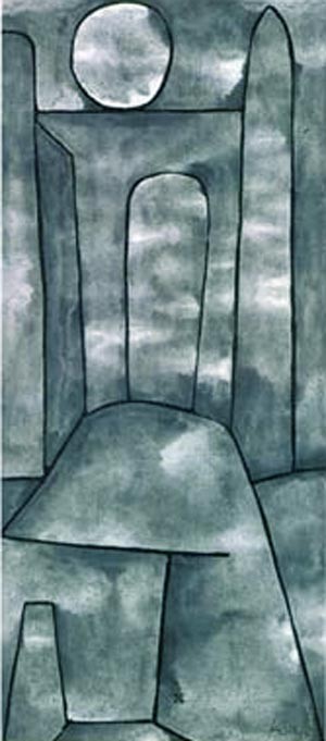 Oil klee,paul Painting - Ein Tor 1939 by Klee,Paul