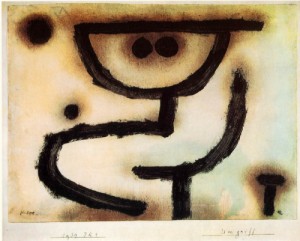 Oil klee,paul Painting - Embrace  1939 by Klee,Paul