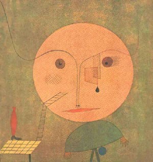 Oil klee,paul Painting - Error on Green 1930 by Klee,Paul