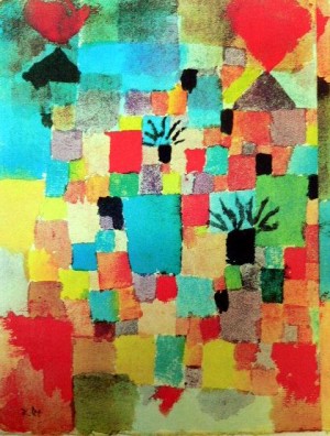 Oil Painting - Sudliche Garten by Klee,Paul