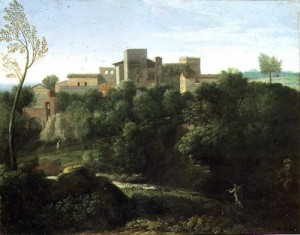 Oil Painting - Classical Landscape by Dughet, Gaspard