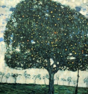 Oil klimt gustav Painting - Apple Tree II. 1916 by Klimt Gustav