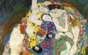 Oil klimt gustav Painting - Die Jungfrau    1913 by Klimt Gustav