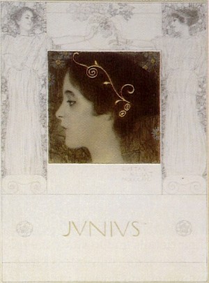 Oil klimt gustav Painting - Junius by Klimt Gustav