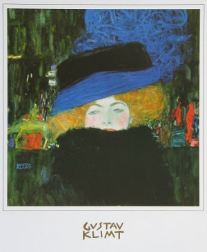 Oil klimt gustav Painting - Lady with a Hat by Klimt Gustav