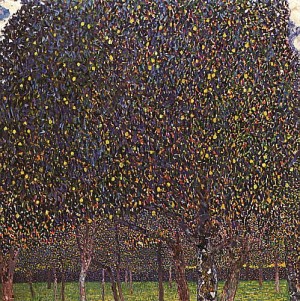 Oil tree Painting - Pear Tree, 1903 (later revised) by Klimt Gustav
