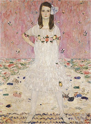  Photograph - Portrait of Mada Primavesi, 1912 by Klimt Gustav