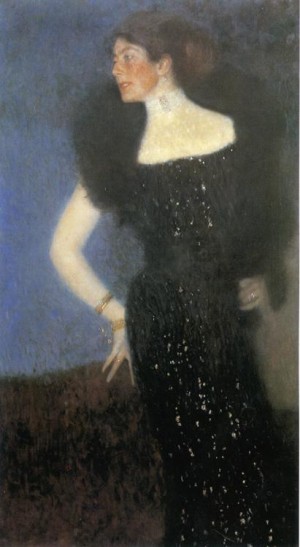 Oil klimt gustav Painting - Portrait of Rose von Rosthorn-Friedmann. 1900-01 by Klimt Gustav