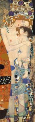 Oil woman Painting - The Three Ages of Woman, c.1905 (details) by Klimt Gustav
