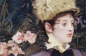  Photograph - In the Conservatory Detail, 1879 by Manet,Edouard