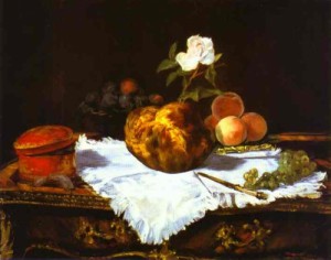  Photograph - La Brioche. 1870 by Manet,Edouard