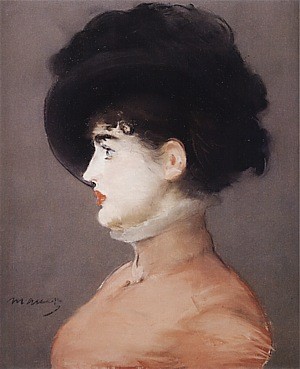  Photograph - La Viennoise, Portrait of Irma Brunner, 1882 by Manet,Edouard