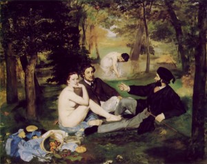  Photograph - Le Dejeuner sur L'Herbe  1863 by Manet,Edouard