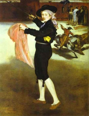  Photograph - Mlle Victorine Meurent in the Costume of an Espada. 1862 by Manet,Edouard