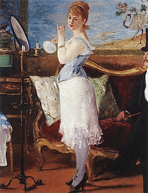  Photograph - Nana, 1877 by Manet,Edouard