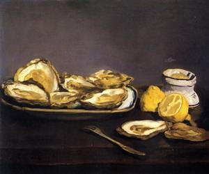  Photograph - Oysters 1862 by Manet,Edouard