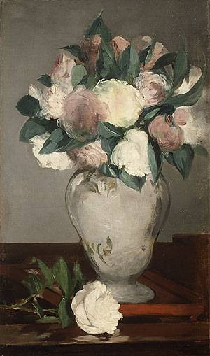  Photograph - Peonies by Manet,Edouard