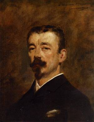  Photograph - Portrait of Monsieur Tillet 1871 by Manet,Edouard