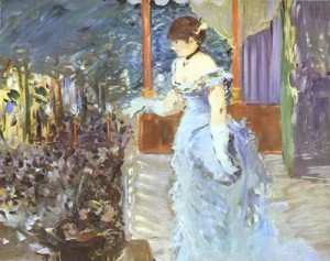 Oil cafe  dining Painting - Singer at a Café-Concert. c.1878-1879 by Manet,Edouard