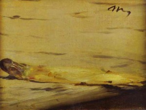  Photograph - The Asparagus. 1880 by Manet,Edouard