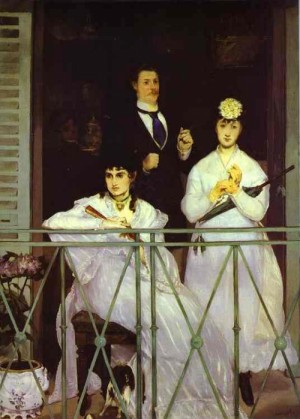  Photograph - The Balcony. 1868 by Manet,Edouard