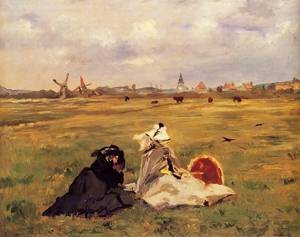  Photograph - The Swallows 1873 by Manet,Edouard
