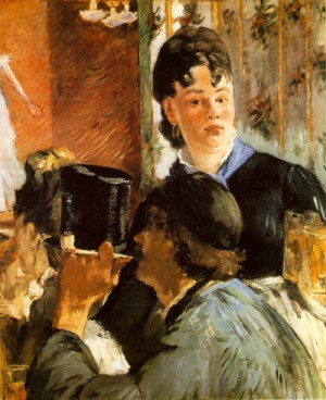  Photograph - The Waitress   1879 by Manet,Edouard