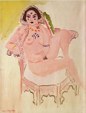 Oil matisse henri Painting - Persian Woman with Crosses 1929 by Matisse Henri