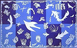 Oil matisse henri Painting - Polynesia The Sea 1946 by Matisse Henri