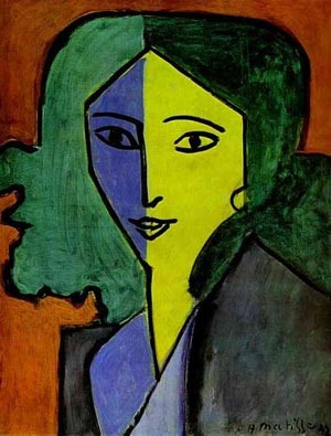 Oil portrait Painting - Portrait of Lydia Delectorskaya the Artist's Secretary 1947 by Matisse Henri