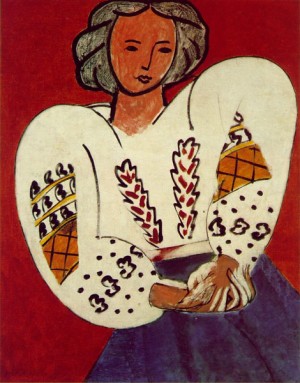  Photograph - The rumanian blouse by Matisse Henri