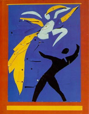  Photograph - Two Dancers (Study for Rouge et Noir)  1938 by Matisse Henri