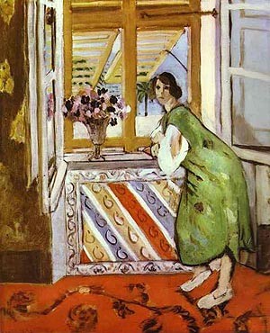 Oil green Painting - Young Girl in a Green Dress 1921 by Matisse Henri