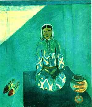 Oil Painting - Zora on the Terrace 1912 by Matisse Henri