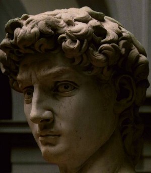 Oil michelangelo Painting - David by Michelangelo