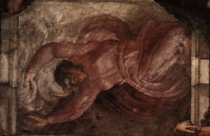  Photograph - The Separation of Light from the Darkness by Michelangelo