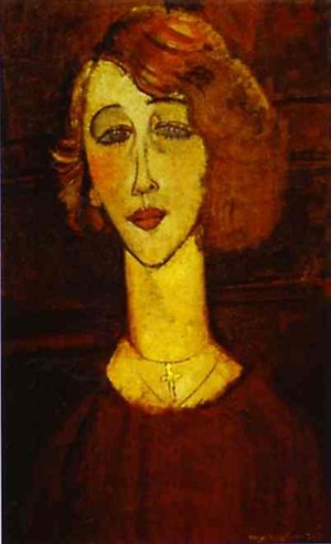 Oil modigliani, amedeo Painting - Lalotte. 1916 by Modigliani, Amedeo