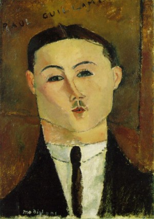 Oil modigliani, amedeo Painting - Portrait of Paul Guillaume  1916 by Modigliani, Amedeo