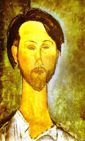 Oil modigliani, amedeo Painting - Portrait of the Polish Poet and Art Dealer Leopold Zborovski (1889-1932). 1918 by Modigliani, Amedeo