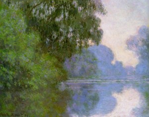 Oil giverny Painting - Arm of the Seine near Giverny 1896 by Monet,Claud