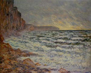 Oil sea Painting - Fecamp by the Sea 1881 by Monet,Claud