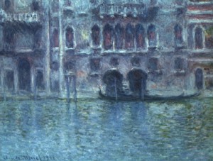 Oil monet,claud Painting - Palazzo da Mula at Venice, 1908 by Monet,Claud