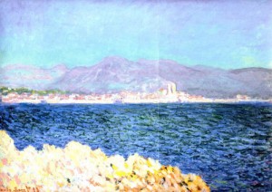 Oil monet,claud Painting - The Gulf of Antibes 1888 by Monet,Claud