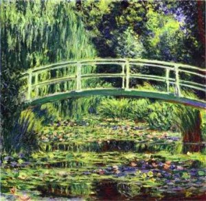 Oil water Painting - The White Water Lilies. 1899 by Monet,Claud