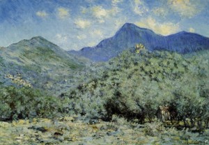 Photograph - Valle Bouna near Bordighera 1884 by Monet,Claud
