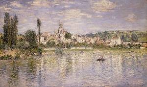 Oil monet,claud Painting - Veheuil in Summer 1880 by Monet,Claud